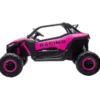 Auto Elettrica 24V per Bambini Due Posti Rosa Fuoristrada UTV