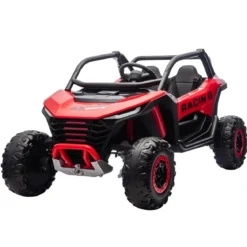 Auto Elettrica 24V per Bambini Due Posti Rosso Fuoristrada UTV