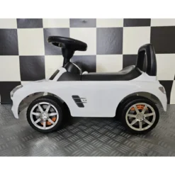 Auto Mercedes SLS Bianca Cavalcabile per Bambini