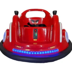 Autoscontro per Bambini Angry Birds 6V Rosso con Joystick e Telecomando