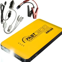 Avviatore Portatile 12V 4K 900 con Power Bank e Luce LED Integrata