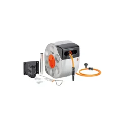 Avvolgitubo Automatico 20 a Muro da Parete Porta Tubo Acqua Giardino Innaffiare