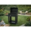 Barbecue a Carbone con Coperchio BBQ Portatile Griglia in Acciaio Inox