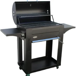 Barbecue a Carbone con Coperchio 2 Griglie BBQ Carbonella da Giardino
