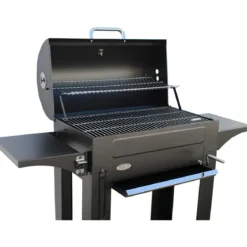 Barbecue a Carbone con Coperchio 2 Griglie BBQ Carbonella da Giardino