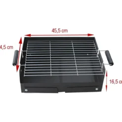 Barbecue a Carbonella BBQ Pieghevole Portatile da Giardino Campeggio