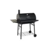 Barbecue a Carbonella Carbone con Affumicatore Coperchio BBQ Griglia Ghisa