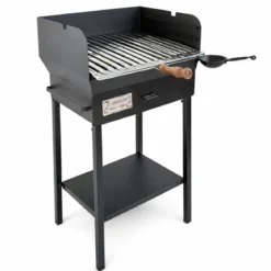 Barbecue a Carbonella Ferro Griglia Acciaio Inox Carbone BBQ da Balcone Giardino