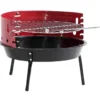 Barbecue a Carbonella Tondo da Campeggio altezza cottura 23 cm