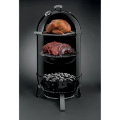 Barbecue Affumicatore a Carbone da Giardino 50x50x106 cm