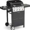 Barbecue a Gas BBQ Griglia con Coperchio Bruciatori Fornello Cottura Australiana