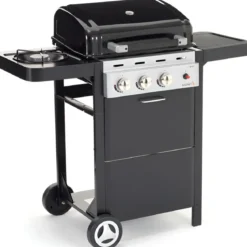 Barbecue a Gas BBQ Griglia con Coperchio Bruciatori Fornello Cottura Australiana