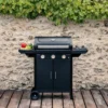 Barbecue a Gas Campignaz Compact 3 LS con Fornello Laterale