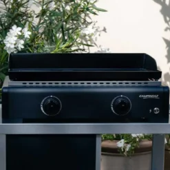 Barbecue a Gas Campignaz Plancha da Tavolo 2 Bruciatori 6kW Acciaio