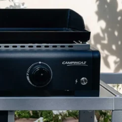 Barbecue a Gas Campignaz Plancha da Tavolo 2 Bruciatori 6kW Acciaio