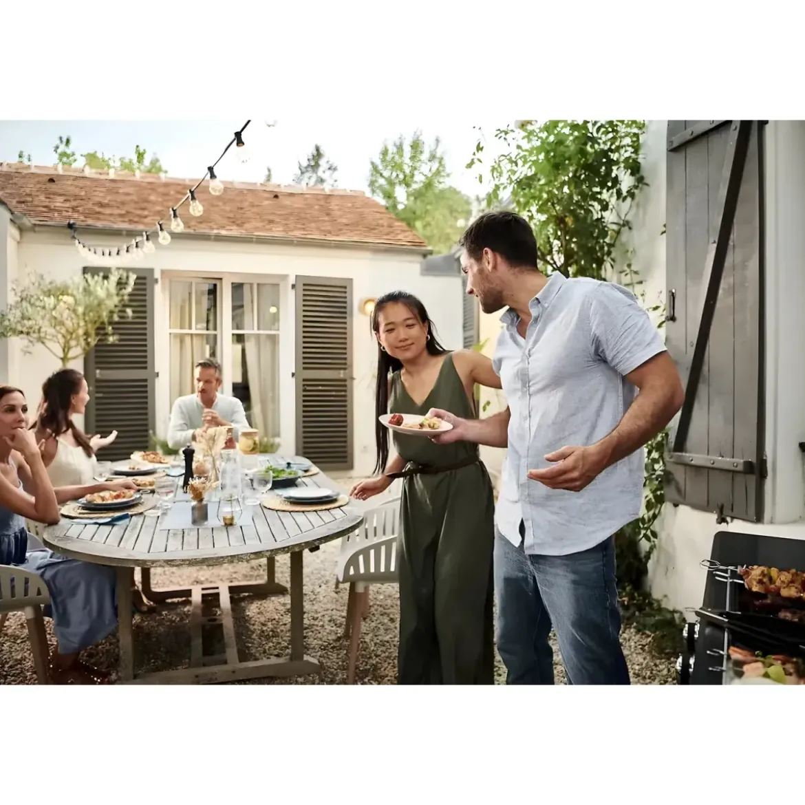 Barbecue a Gas Campignaz Select 3 EXS con Fornello Laterale