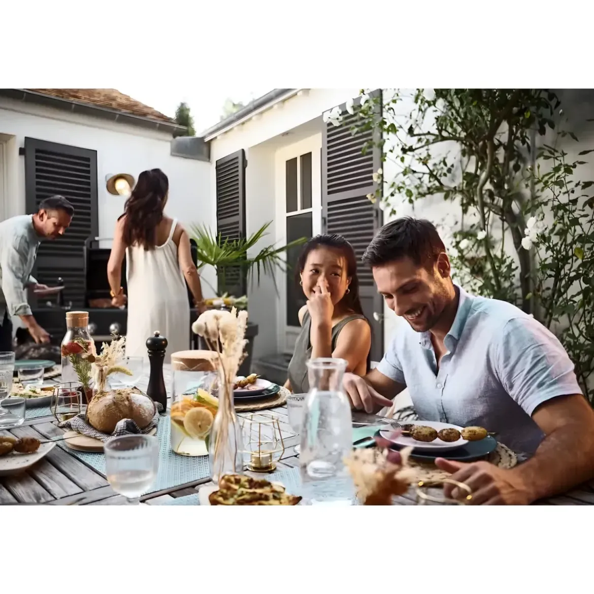 Barbecue a Gas Campignaz Select 3 EXS con Fornello Laterale