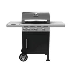 Barbecue a Gas Cottura Australiana BBQ con Coperchio Bruciatori