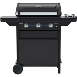 Barbecue a Gas 3 Fuochi Campignaz con Fornello Laterale Ripiano