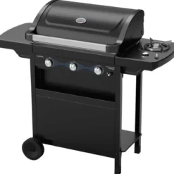 Barbecue a Gas 3 Fuochi Campignaz con Fornello Laterale Ripiano
