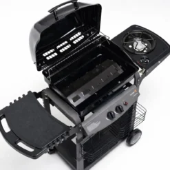 Barbecue a Gas 10 Kw Cottura Australiano in Acciaio Inox BBQ con Griglia Esterno
