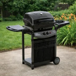 Barbecue a Gas 10 Kw Cottura Australiano in Acciaio Inox BBQ con Griglia Esterno