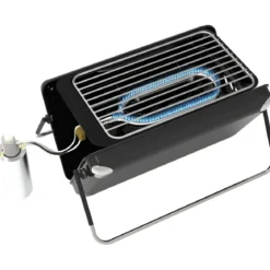 Barbecue DCG 3 in 1 Portatile 1800W Elettrico Gas Carbonella Acciaio