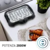Barbecue Elettrico da Tavolo Zephit 2000 W Termostato Regolabile
