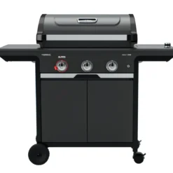 Barbecue Gas GPL 3 Bruciatori Fornello Laterale da Esterno Termometro