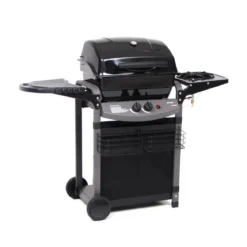 Barbecue Gas 10Kw Piu Saporillo 2 Bruciatori Acciaio Inox 50.6x35.6 Griglia