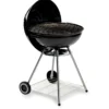 Barbecue Tondo Carbone Giardino Legna Carbonella Carrello Grigliata Griglia 45cm