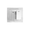 Base per Cucina 80 cm in Legno Bianco Larice Dispensa 2 Ante