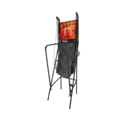 Basket Pallacanestro Pieghevole Canestro con Tabellone 3 Palloni Pompa
