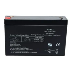 Batteria 6V 7Ah Ricambio Compatibile con Giochi Elettrici per Bambini