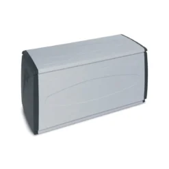 Baule Box 120 Contenitore in Resina Cassapanca da Giardino Esterno Plastica