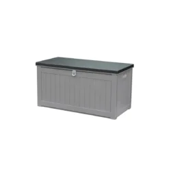 Baule Cassapanca Contenitore in Resina da Esterno Giardino Plastica Resistente