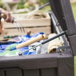 Baule Keter Cassapanca Contenitore con Seduta Esterno Plastica Giardino Multiuso