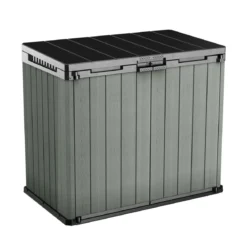Baule Porta Attrezzi Keter in Resina 1150 L Verde da Giardino Impermeabile