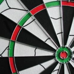 Bersaglio per Freccette Bifacciale 2 Giochi con 6 Freccette da Torneo