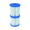 Bestway Piscina Gonfiabile Rotonda 366x76 Fuoriterra con Pompa Filtro Cartuccia