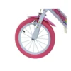 Bicicletta Bambina 16 Pollici 4 5 6 7 Anni Unicorno con Rotelle Freno Bici Bimba