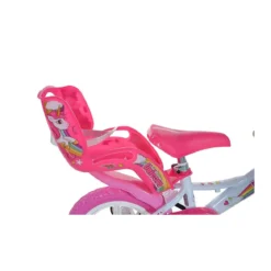 Bicicletta Bambina 12 Pollici 3 4 5 Anni Unicorno con Rotelle Freno Bici Bimba