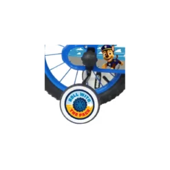 Bicicletta Bambini 14" Paw Patrol Rosso Rotelle Removibili Borraccia