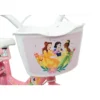 Bicicletta Bambini 16" Principesse Disney Rosa Rotelle Cestino Sedile