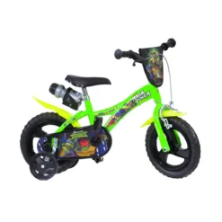 Bicicletta Bimbo Tartarughe Ninja Ruota 12 Pollici 3 4 5 anni da Bambino Rotelle