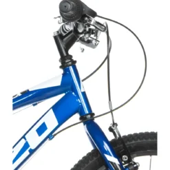 Bicicletta 20" Cambio Shimano 6v Blu con Freni V-Brake Telaio Hi-Ten