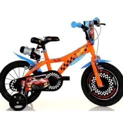 Bicicletta da Bambino 16 Pollici Hot Wheels Ruota 4 5 6 7 anni