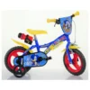 Bicicletta da Bambino Sonic 12 Pollici 3 4 5 anni con Rotelle Bici