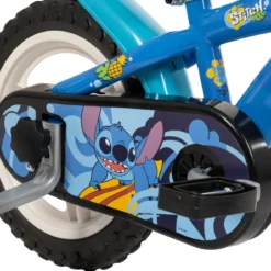 Bicicletta da Bambino Stitch Ruota 12 Pollici Bici Bimbo con Rotelle