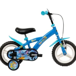 Bicicletta da Bambino Stitch Ruota 12 Pollici Bici Bimbo con Rotelle